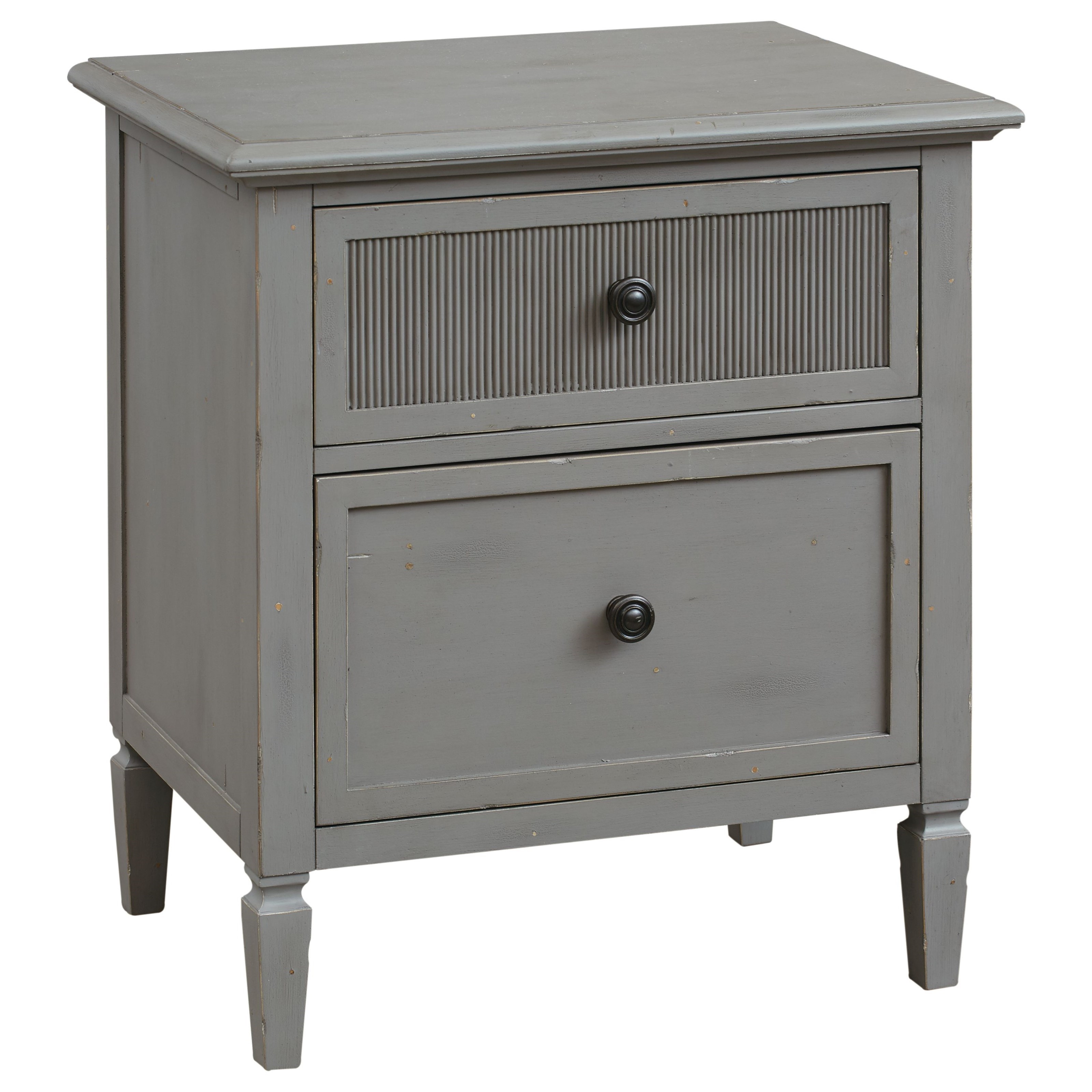 Bassett Shoreline Coastal Nightstand with Outlet and USB Ports Find